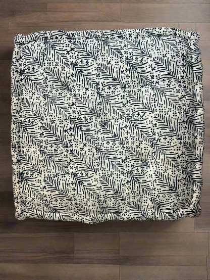Floor Cushion - Blue Print - 20" X 20" X 4"_2